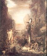 Gustave Moreau Hercules and the Lernaean Hydra Germany oil painting artist